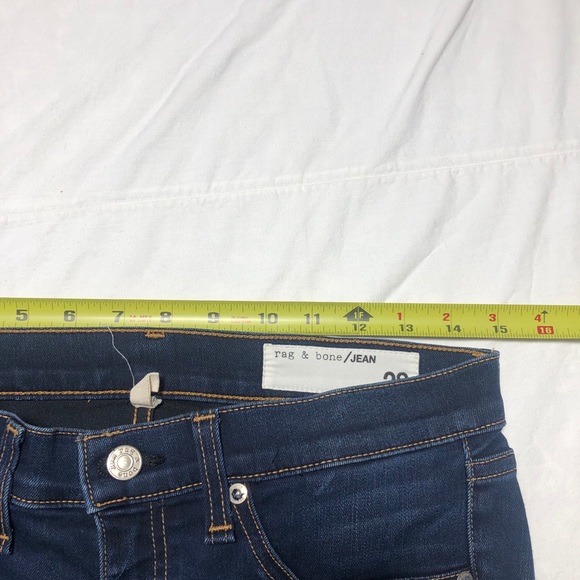 Rag & Bone Mid rise 28x30 Skinny Bedford - Picture 2 of 11